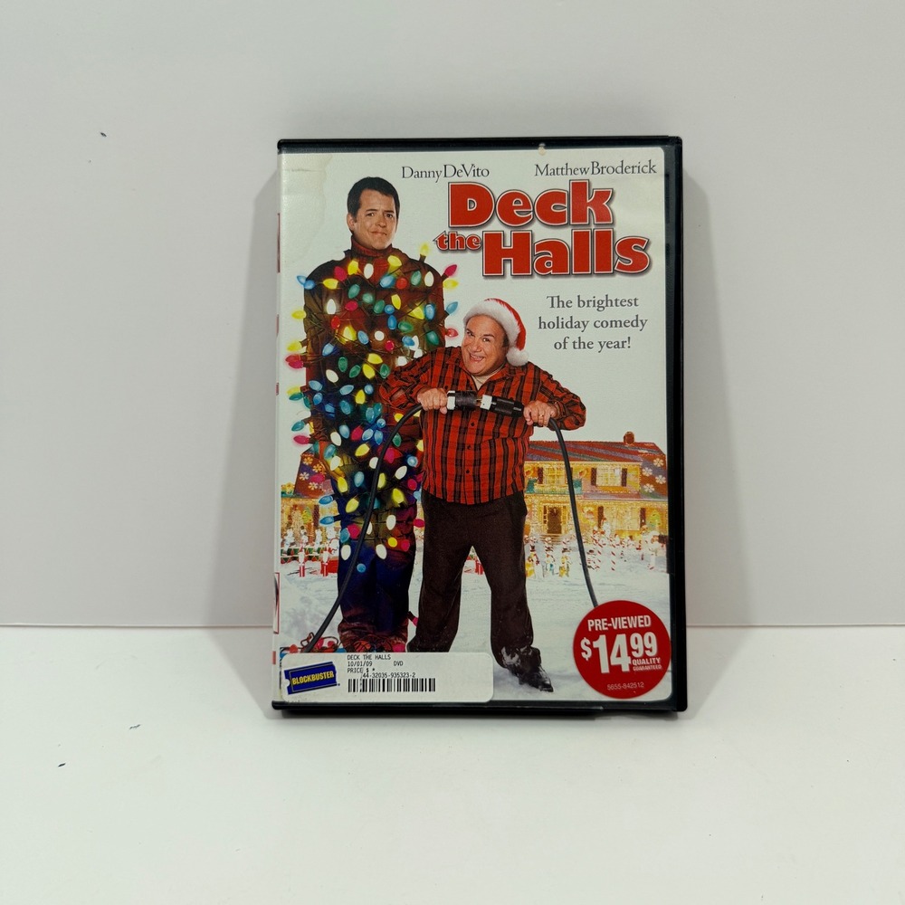 20th Century Fox Deck the Halls DVD Black Christmas Comedy